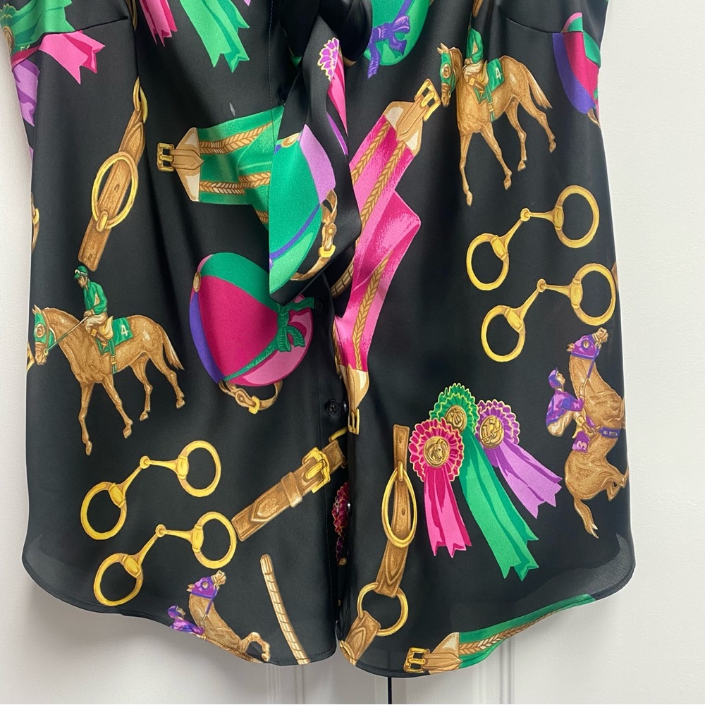 Ralph Lauren Blouse Size 10 - Picture 4 of 5